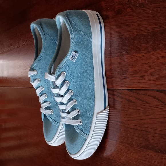 Hurley Carrie Chambray Canvas Sneakers b100 - Picture 4 of 8